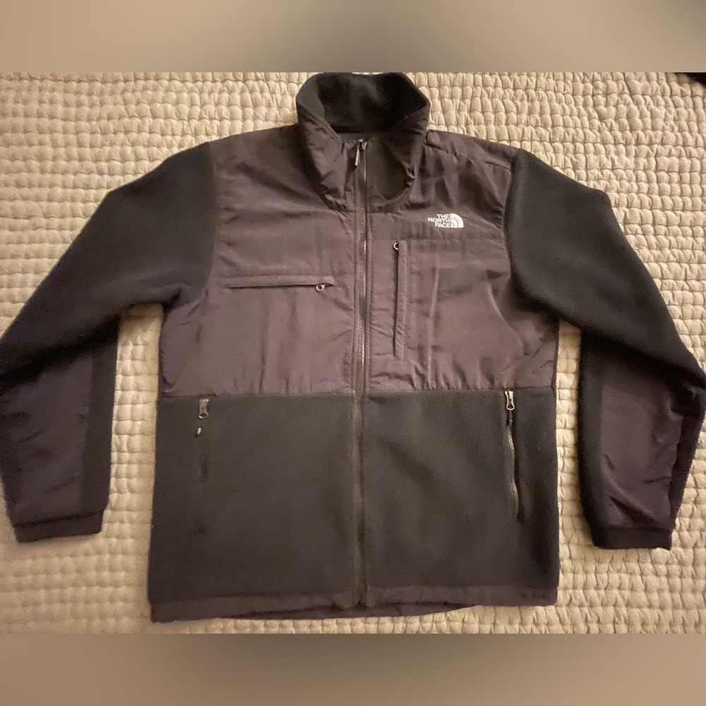 The North Face, Mens LARGE, Denali Jacket, Black